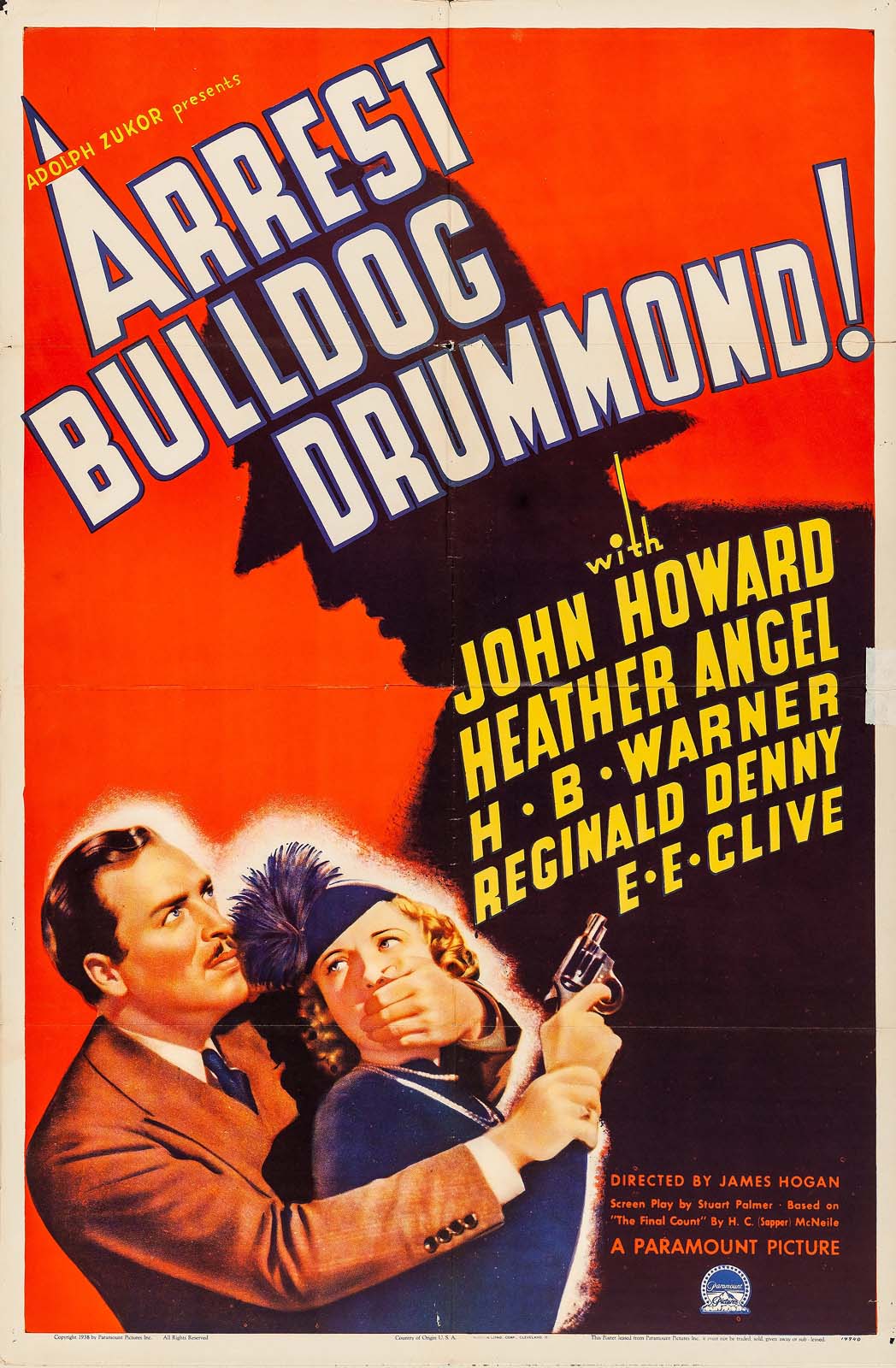 ARREST BULLDOG DRUMMOND